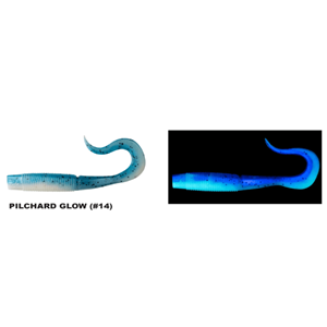 Daiwa Bait Junkie 14cm Wave Minnow Silikon Yem - PILCHARD GLOW