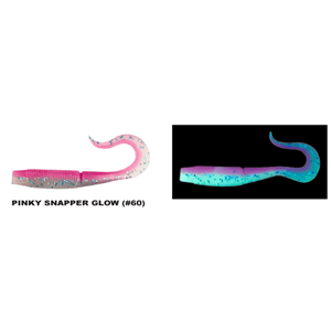 Daiwa Bait Junkie 14cm Wave Minnow Silikon Yem - PINK SNAPPER GLOW