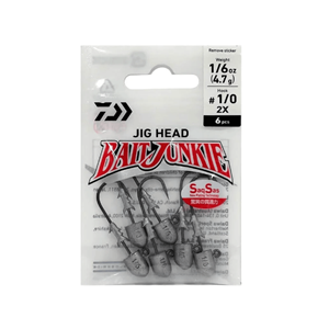 Daiwa Bait Junkie Jig Head 1.77 GR - 1/16 OZ - 4
