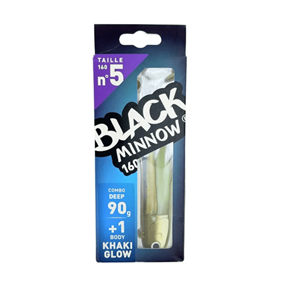 Fiiish BM160/5 BM894 Combo Deep 90gr Kaki Glow Silikon Yem