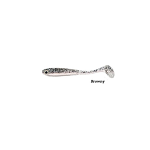 Fujin Bomb Shad 85mm Silikon Balık - BROWNY