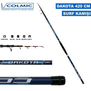 Colmic Dakota 4.20 mt 250 g Surf Kamışı