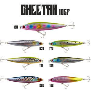 Fujin Cheetah 105F 19gr 10.5cm Maket Balık