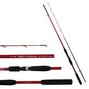 Eurofish Red Coral 165 cm 150 gr 2 Parça Bot Tekne Kamışı
