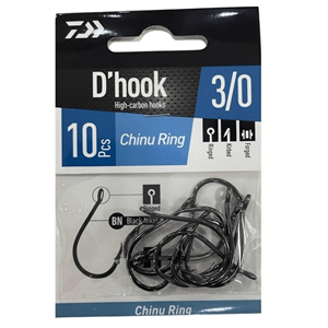 Daiwa Chinu Ring İğne Black Nickel 10ad