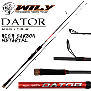 Wily Dator 210CM 7-28 GR Spin Kamış
