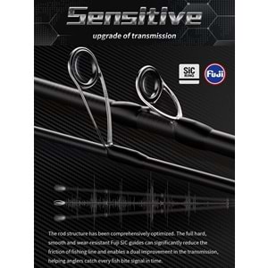 Ecooda Black Expert 3 190cm 180-300g Slow Jigging Kamışı