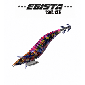 Tsuriken Egista Shallow 3.0 15gr Kalamar Zokası - MARBLE ORANGE PINK LAME