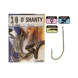Sasame F-303 O Shanty Serisi Olta İğnesi - 4
