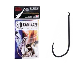 Sasame F-387 Kamikaze Nikel İğne - 3/0