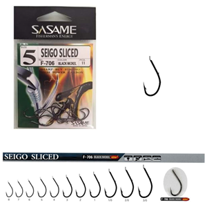Sasame F-706 Seigo Sliced İğne (Black Nickel) - 5