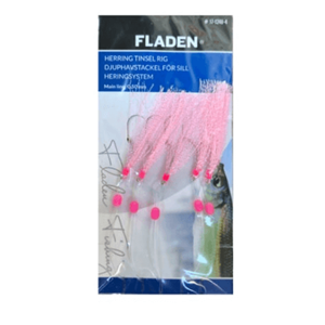 Fladen Sabiki Herring Tinsel Hazır Takım - PEMBE NO:4