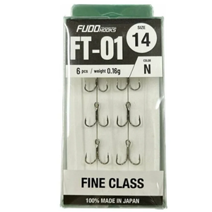 Fudo 2230 Treble Fine Class FT-01 Nikel Üçlü İğne - 12