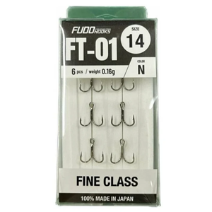 Fudo 2230 Treble Fine Class FT-01 Nikel Üçlü İğne - 14