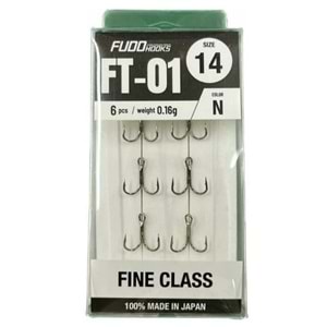 FUDO 2230 TREBLE FINE CLASS FT-01 NIKEL ÜÇLÜ İĞNE