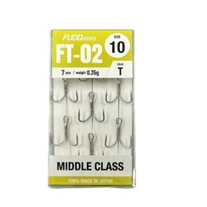 FUDO 2248 TREBLE MIDDLE CLASS FT-02 GALVANİZ ÜÇLÜ İĞNE