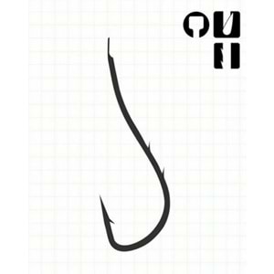 Fudo 2901 Ryusen Çift Tirnak Black Nikel İğne