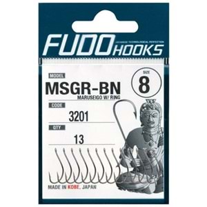 Fudo 3201 Maruseigo Black Nikel İğne