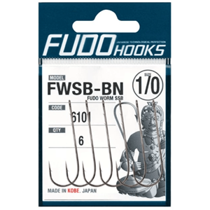 Fudo 6100 Worm SSB Nikel İğne - 5/0