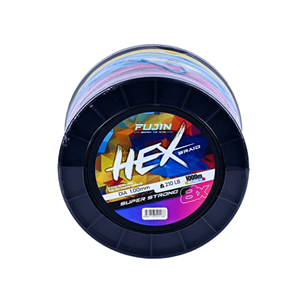 Fujin Hex 8X 1000Mt Multicolor Pe Line İp Misina - 0.40MM