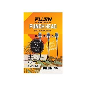 Fujin Punch Head Jighead FJ-PH 1/0 - 2GR