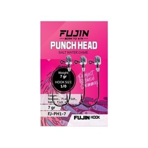 Fujin Punch Head Jighead FJ-PH 1/0 - 7GR