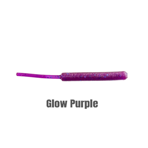 Fujin Baby Worm 5,2cm Floating LRF Silikonu - PURPLE GLOW