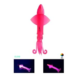Fujin Calamax EVO 190gr Combo Squid Silikon Yem - FLUO PINK