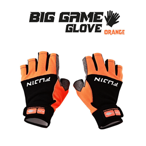 Fujin Pro Angler S24 Big Game Gloves Orange