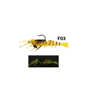 Fujin Shrimper 75mm 8.5gr Silikon Karides - F03 FIZZY