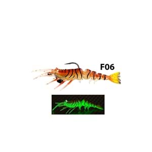 Fujin Shrimper 75mm 8.5gr Silikon Karides - F06 ANGRY SHRIMP