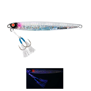 Fujin Valhalla Darksea 100gr Metal Jig Yem - MT46 UV WHITE GLOW
