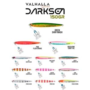 Fujin Valhalla Darksea 150gr Metal Jig Yem