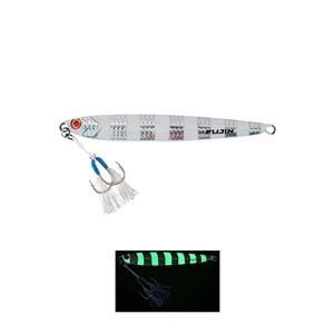 Fujin Valhalla Darksea 80gr Metal Jig Yem - MT04 ZEBRA GLOW