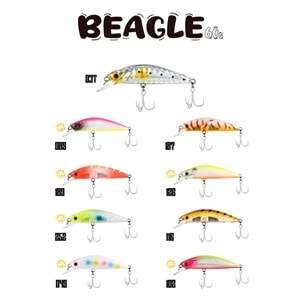 Fujin Beagle 6cm 6.5gr Maket Balık