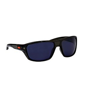 Fujin Pro Angler Polarize Güneş Gözlüğü - BLUE GLASS+SHINY BLACK FRAME