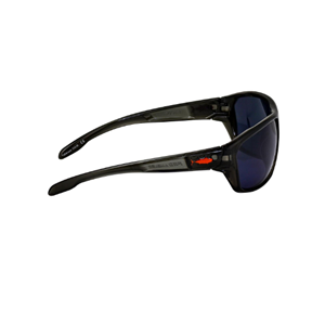 Fujin Pro Angler Polarize Güneş Gözlüğü - BLUE GLASS+SHINY BLACK FRAME