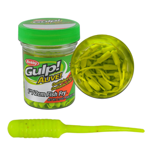 Berkley Gulp Alive Fish Fry 2cm Silikon Yem - CHARTREUSE