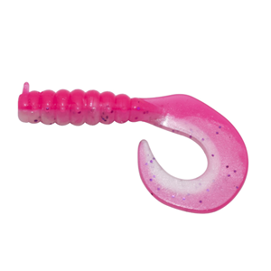 Hanfish Gurt 45mm Silikon Yem - PINK GLITTER