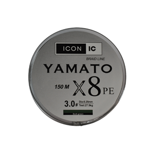 ICON-IC Yamato 150m X8 Dark Green İp Misina - 0.28 MM