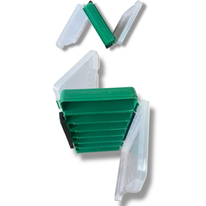 ICON-IC Çift Taraflı Suni Balık Kutusu 19cm x 12cm x 3,5cm - YEŞİL