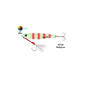 Fujin Jig-X 40gr Shore Jigging Jig Yem - MT40 PINKYLOW