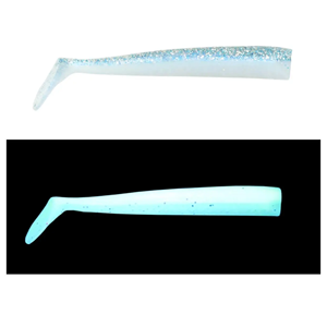 Mef Sargan 10cm 3 Adet Silikon Yem - MAVİ UV