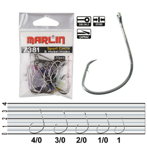 Marlin V7381 Cırcle HC BN İğne - 3/0