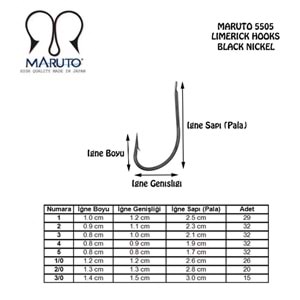 Maruto 5505 Bn Olta İğnesi