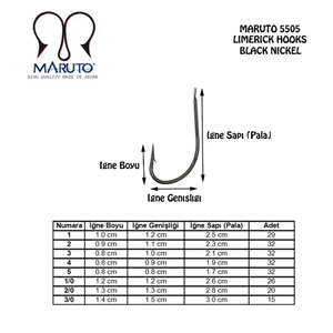 Maruto 5505 Nikel Olta İğnesi - 3