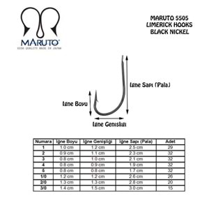 Maruto 5505 Nikel Olta İğnesi