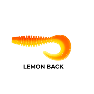 Caretta Curly 5 Cm Silikon Yem - LEMON BACK