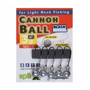 Spiinx Cannon Ball Jig Head Ham 4p