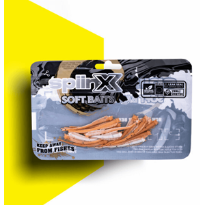 Spiinx Sandworm 6cm 18p Silikon Yem - MILKY TAN